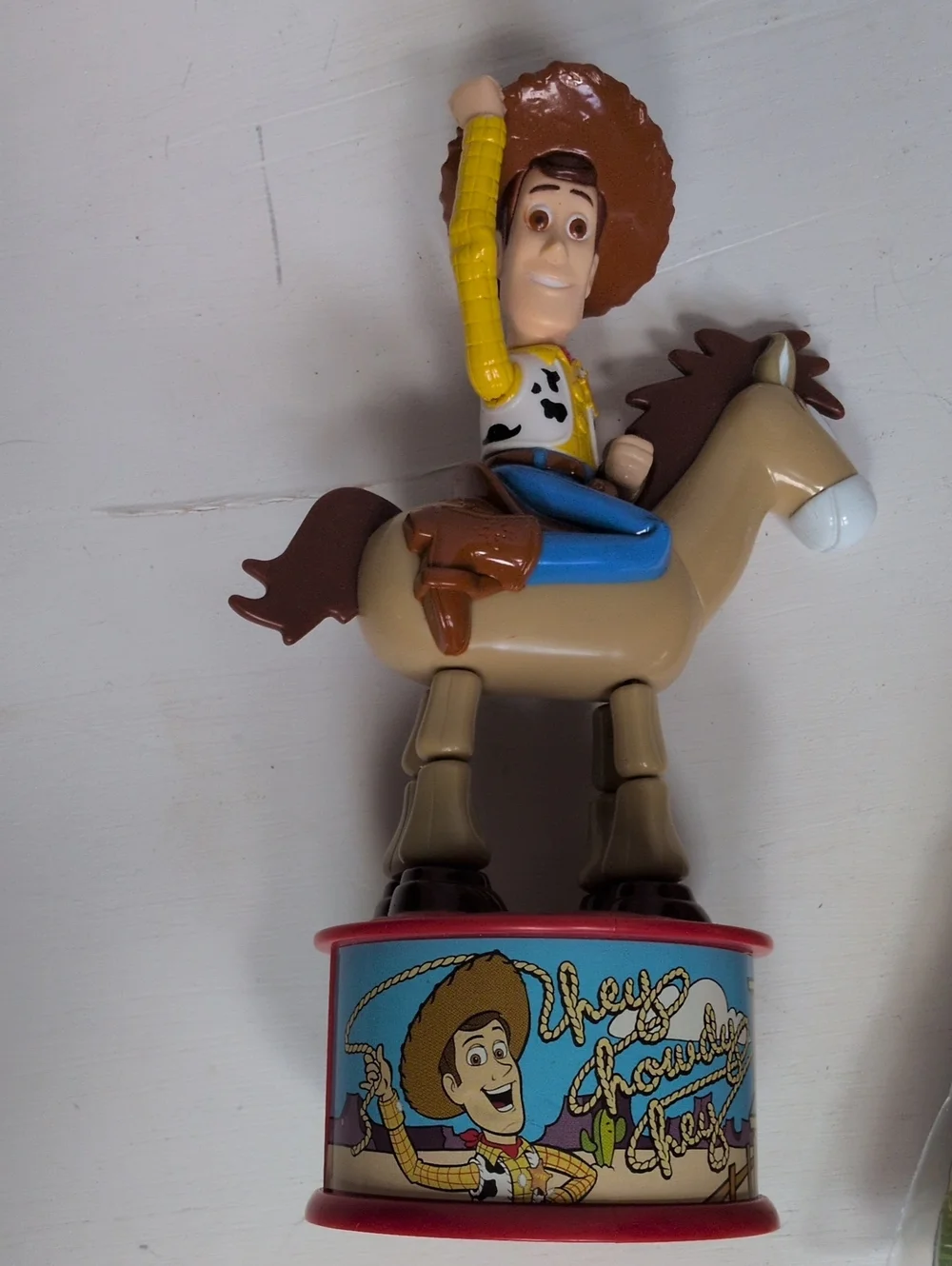 Vintage 1999 Toy Story 2 McDonald's Woodie and Jessie Candy Dispensers